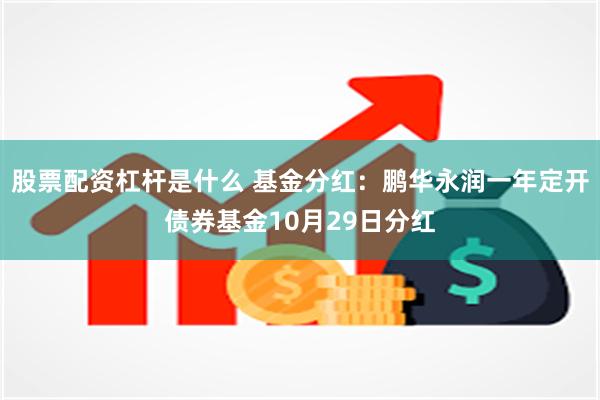 股票配资杠杆是什么 基金分红：鹏华永润一年定开债券基金10月29日分红